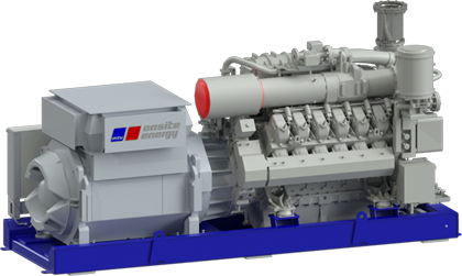 Газопоршневая электростанция 12V4000L64FNER HT